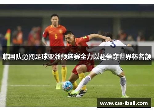 韩国队勇闯足球亚洲预选赛全力以赴争夺世界杯名额
